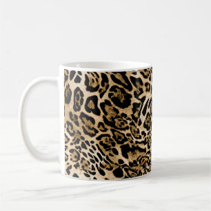Mug Fourrure de léopard d'Afrique : Texture d'animal s