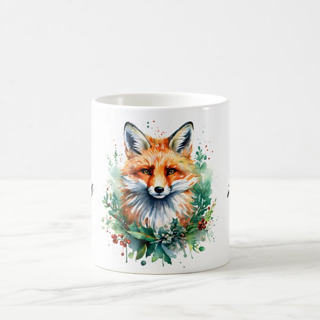 Mug Fox and Holly (Centre)