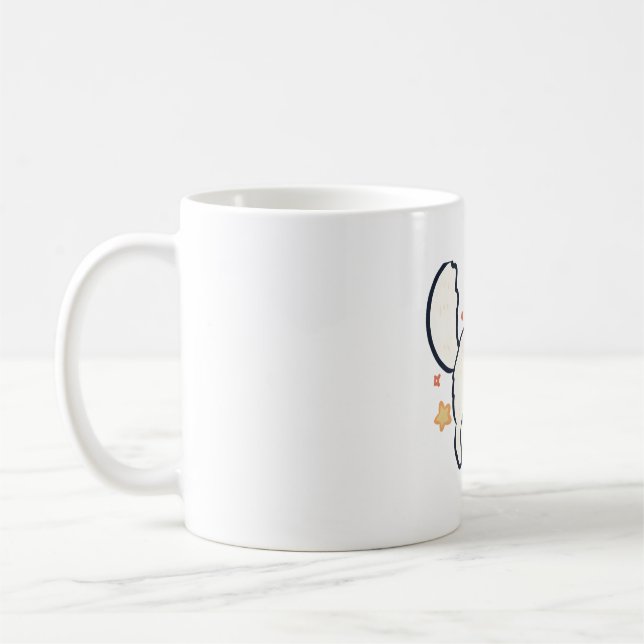 Mug Fox arctique Plaisir � joli art animal (Gauche)