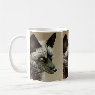 Mug Fox argenté