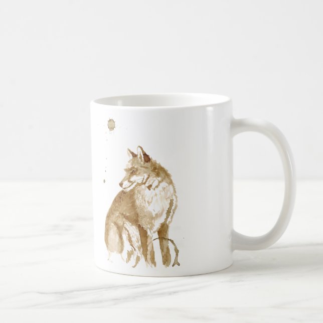 Mug Fox de café (Droite)
