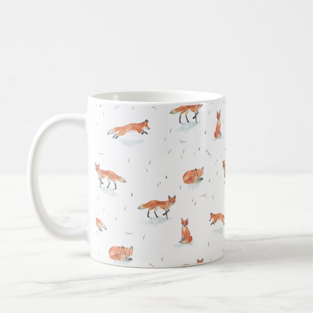 Mug Fox d'hiver (Gauche)