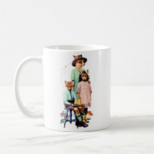 MUG FOX FAMILLE FANCY ANIMALS