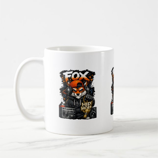 Mug Fox Hip Hop Style (Gauche)