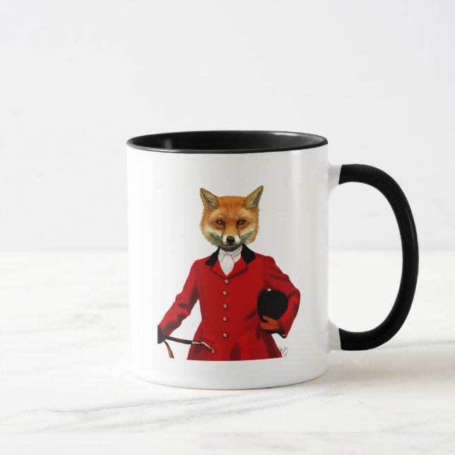 Mug Fox Hunter 2 Portrait (Droite)