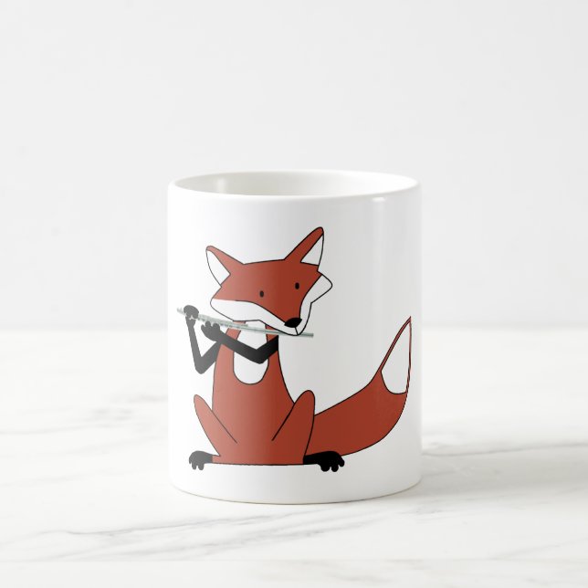 Mug Fox jouant la cannelure (Centre)