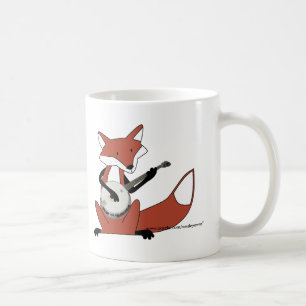 Mug Fox jouant le banjo