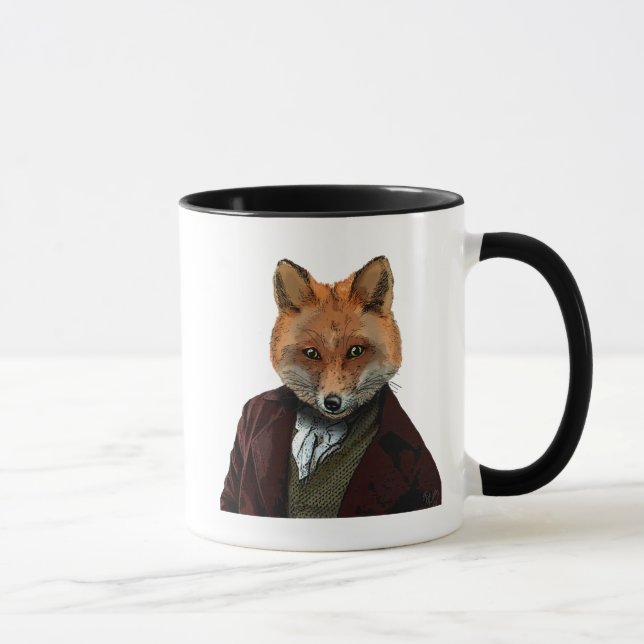 Mug Fox Portrait 2 (Droite)
