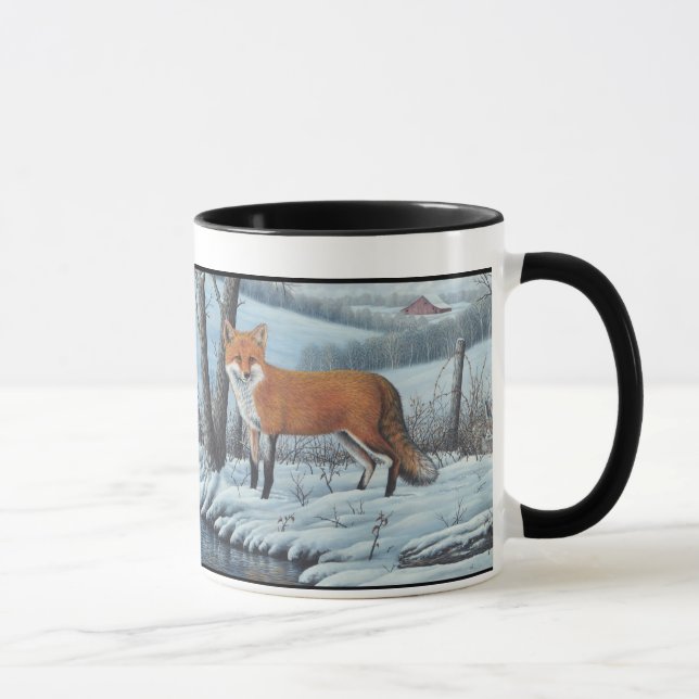 Mug Fox rouge (Droite)