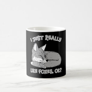 Mug Foxes design renard bois amoureux des animaux forê