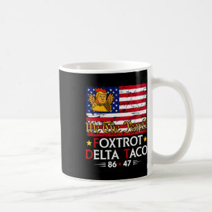 Mug Foxtrot Delta Taco 8647 Allons Taco Us Drapeau We 