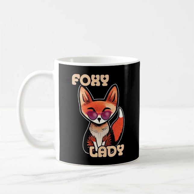 Mug Foxy Lady | Cute Fox (Gauche)