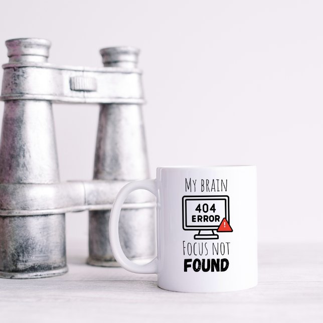 Mug Foyer Drôle Non Trouvé (Créateur téléchargé)