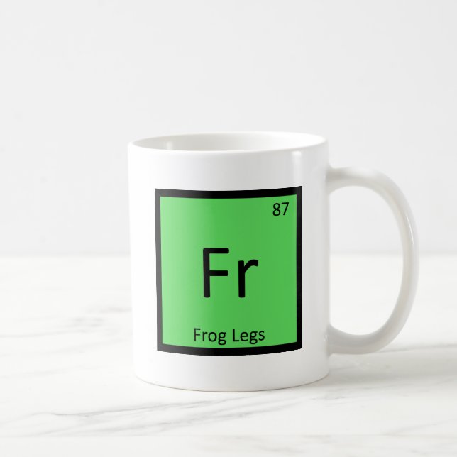 Mug Fr - Cuisses de Grenouille Chimie Symbole du Table (Droite)