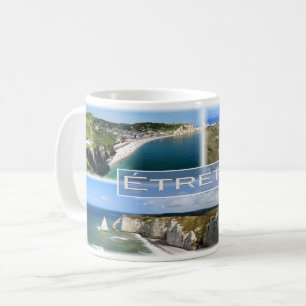Mug FR France - Normandie - Etretat - Les falaises -