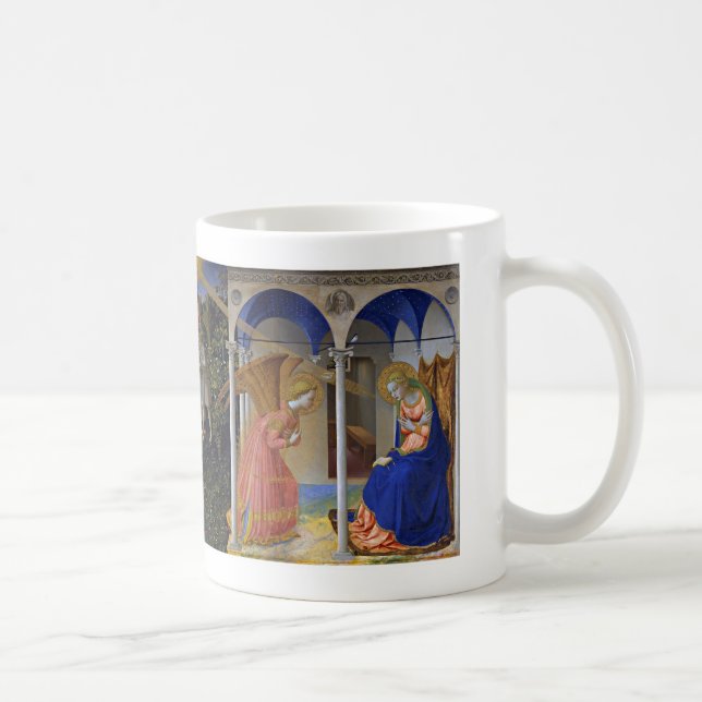 Mug Fra Angelico , “ The Virgin of the Annunciation ” (Droite)