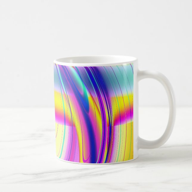 Mug Fractale Abstrait 061012f (Droite)