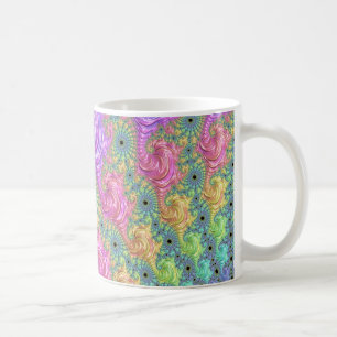 Mug Fractale arc-en-ciel