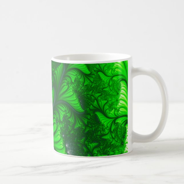 Mug fractale de la jungle (Droite)