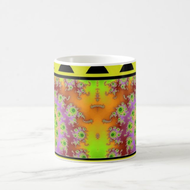 Mug Fractale Oeil Vert (Centre)