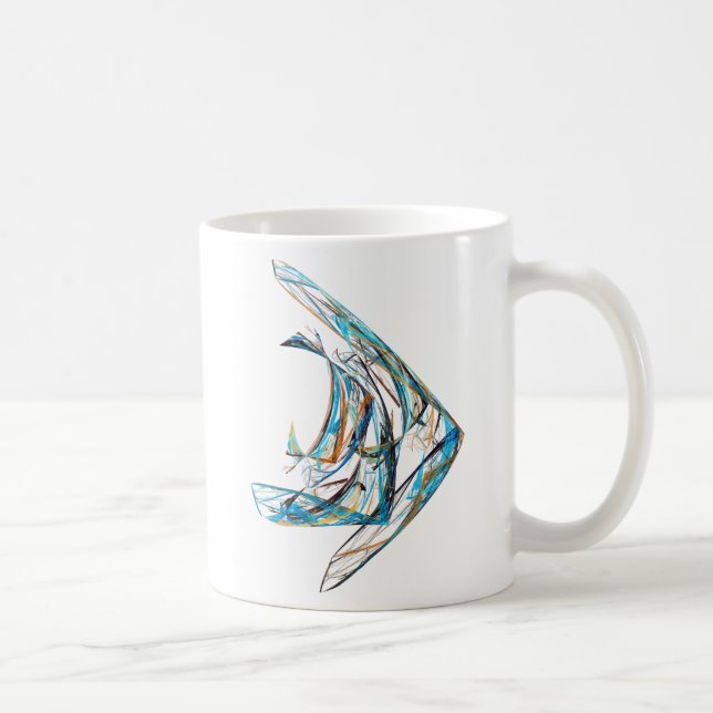 Mug Fractale - Poisson-ange (Droite)