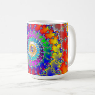 Mug Fractale psychédélique