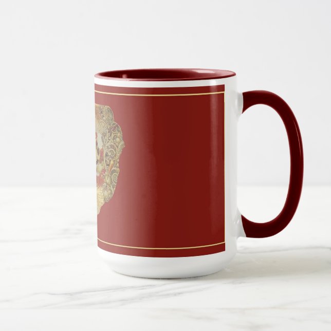 Mug Fragment de Nouveau d'art (Droite)