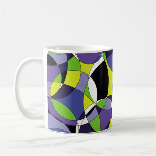 Mug Fraîcheur coloré abstrait motif abstrait, art, g