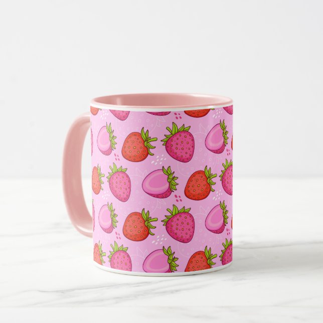 Mug Fraise (Devant gauche)