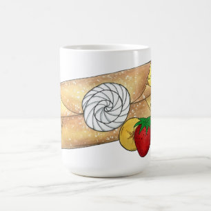 Mug Fraise Banana Crêpe Crêpe Crêpe Crêpe Cuisine Fran