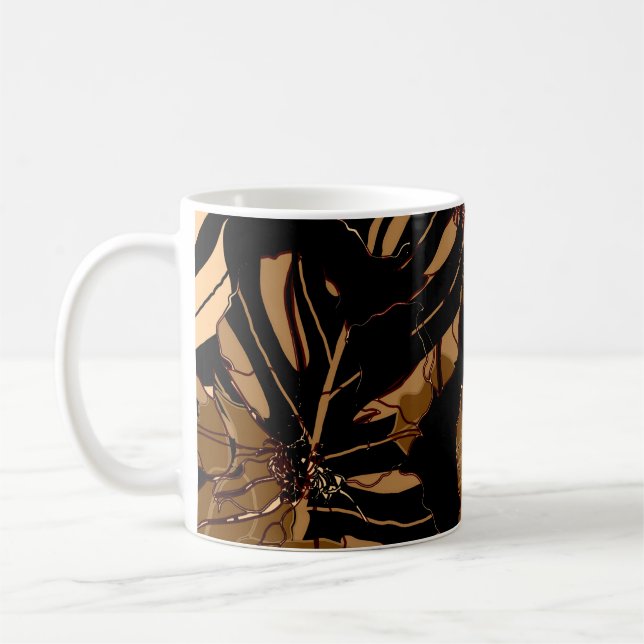 Mug Fraise colorée : Aquarelle Peas Rose (Gauche)