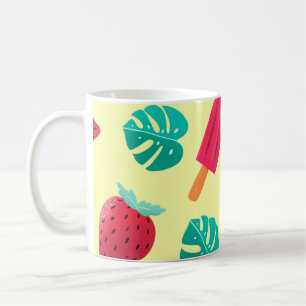 Mug Fraise feuille