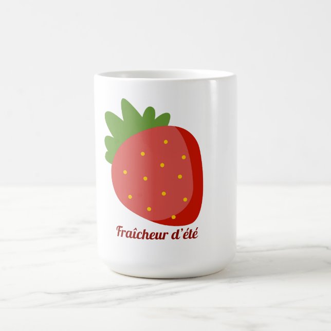 Mug Fraise Fraîcheur d'été (Centre)