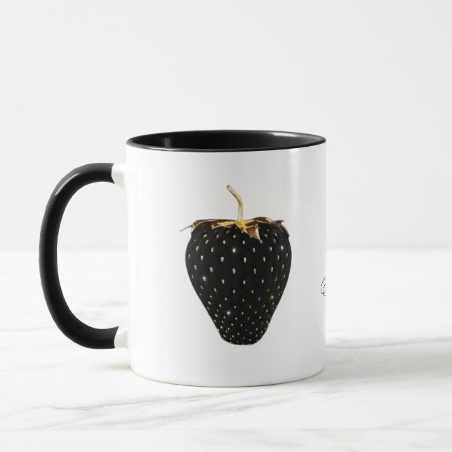 Mug Fraise noire (Gauche)