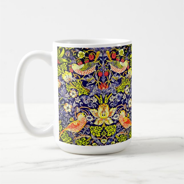 Mug Fraise Thief Oiseaux William Morris (Gauche)