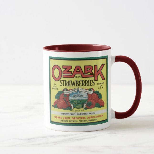 Mug Fraises d'Ozark (Droite)