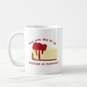 Mug Framboise Cheesecake Cute Inspiré