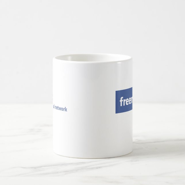Mug Franc-maçonnerie, le réseau social original. (Centre)