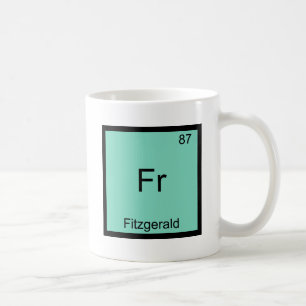 Mug Franc - Pièce en t drôle de symbole d'élément