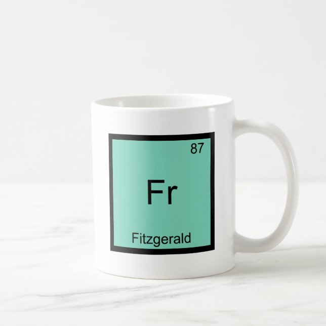 Mug Franc - Pièce en t drôle de symbole d'élément de (Droite)
