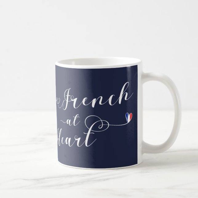 Mug Français À Heart Mug, France (Droite)