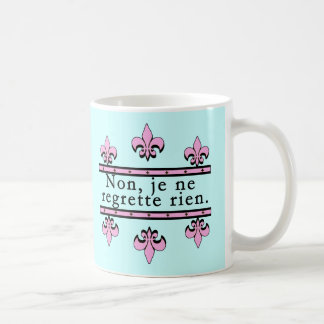 Mug Français aucuns produits de regrets