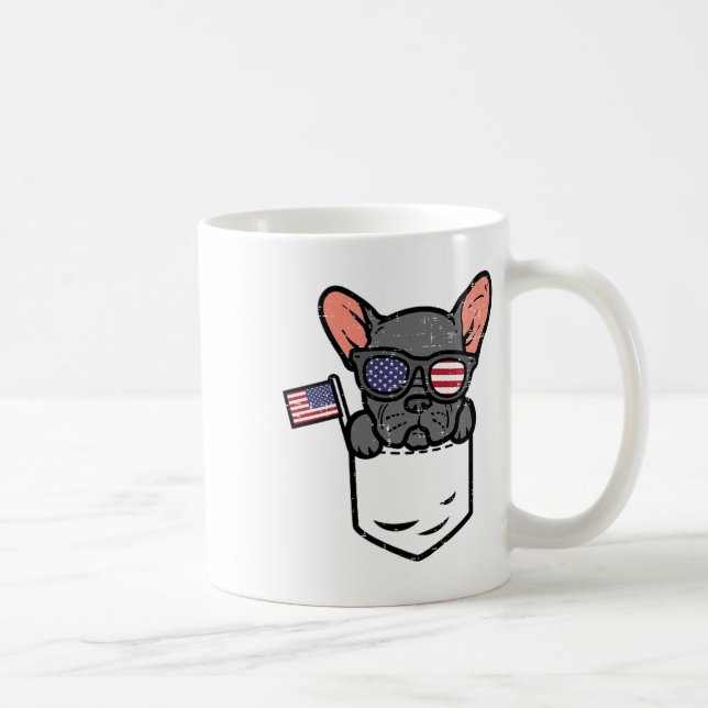 Mug Français Bulldog Pocket Français Américain 4e De (Droite)