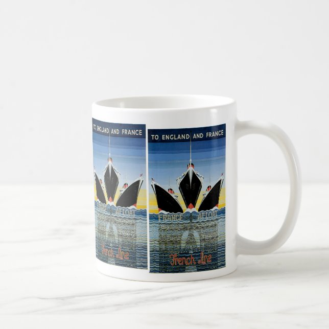 Mug France en mer - Poster en ligne (Droite)