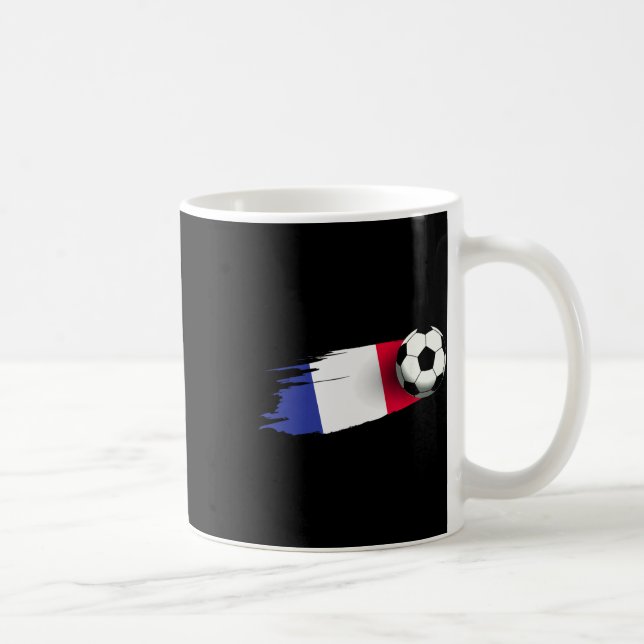 Mug France Flag Jersey French Soccer Team French _1  (Droite)