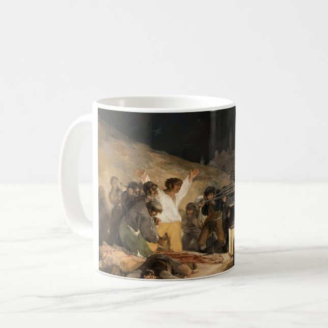 Mug Francisco Goya, Le 3 mai 1808 (Devant gauche)