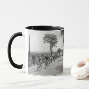 Mug François Faillu en tête de la 1ère étape du Tour d