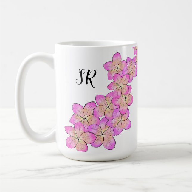 Mug Frangipani Personnalisé (Gauche)