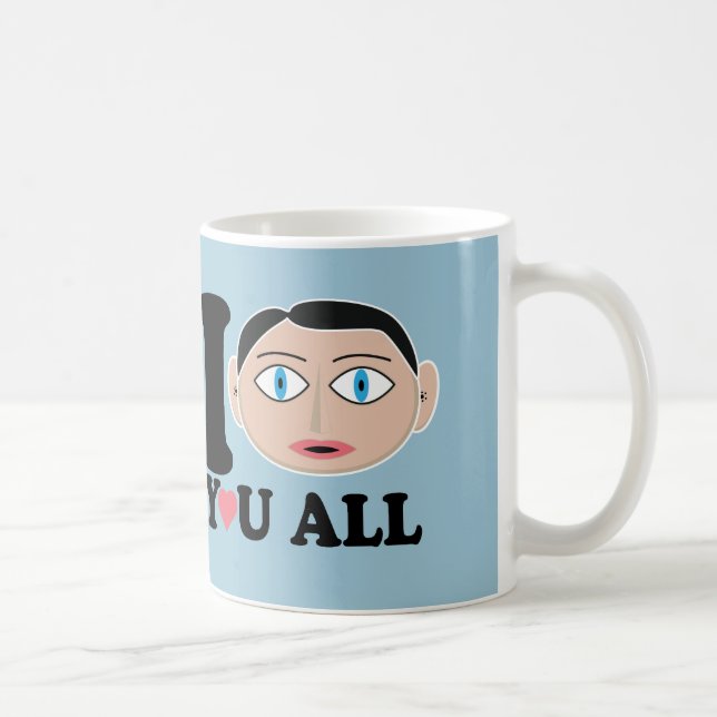 Mug Frank vous aime tous (Droite)