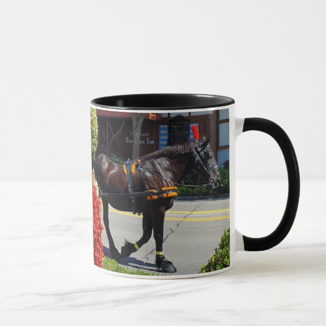 Mug Frankenmuth, Michigan, Cheval Draage Carriage (Droite)